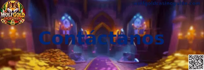 Página de contacto de Wolfgold Casino