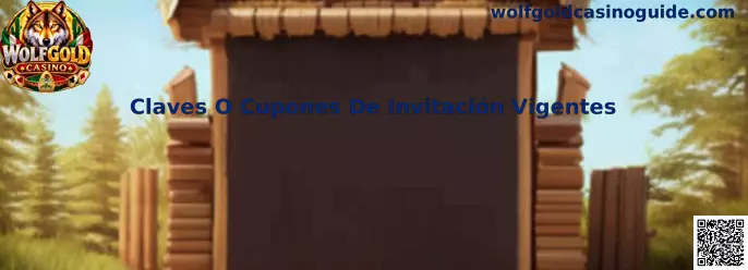Guía sobre claves o cupones de invitación vigentes de Wolfgold Casino