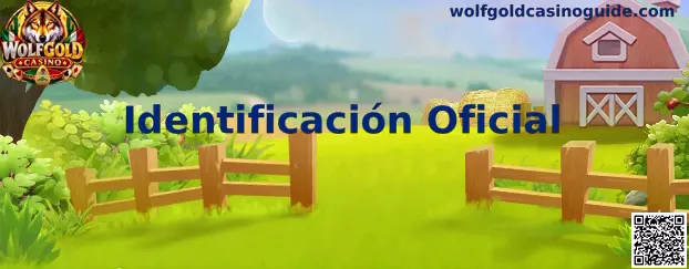 Guía sobre identificación oficial para usuarios adultos de Wolfgold Casino en México
