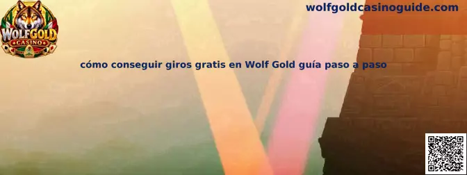 Imagen ilustrativa de la guía para reconocer los símbolos y comprender los giros gratis de Wolf Gold