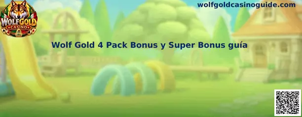 Imagen ilustrativa de Wolf Gold 4 Pack para comprender las funciones Bonus y Super Bonus