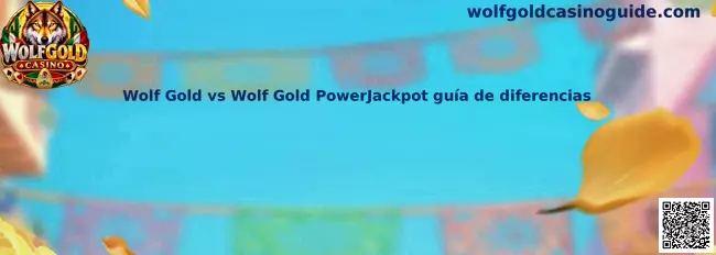 Imagen comparativa de Wolf Gold y Wolf Gold PowerJackpot para identificar sus principales diferencias.